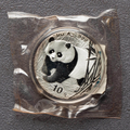 2002 China 1 oz Panda Silver Coin Bu