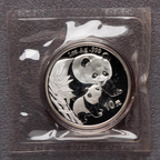 2004 China 1 oz Panda Silver Coin Bu