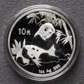 2007 China 1 oz Panda Silver Coin Bu