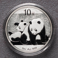2010 China 1 oz Panda Silver Coin Bu