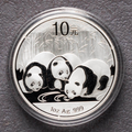 2013 China 1 oz Panda Silver Coin Bu