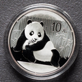 2015 China 1 oz Panda Silver Coin Bu