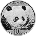 2018 China 10 Yuan 30g Ag.999 Panda Silver Coin Bu