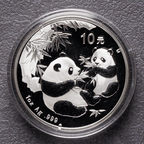 2015-2006 China Panda Silver Coins - 1oz .999 BU