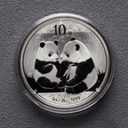 2015-2006 China Panda Silver Coins - 1oz .999 BU