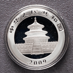 2015-2006 China Panda Silver Coins - 1oz .999 BU