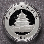 2015-2006 China Panda Silver Coins - 1oz .999 BU