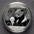 2015-2006 China Panda Silver Coins - 1oz .999 BU