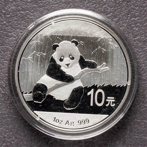 2015-2006 China Panda Silver Coins - 1oz .999 BU