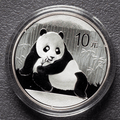 2015-2006 China Panda Silver Coins - 1oz .999 BU