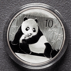 2015-2006 China Panda Silver Coins - 1oz .999 BU