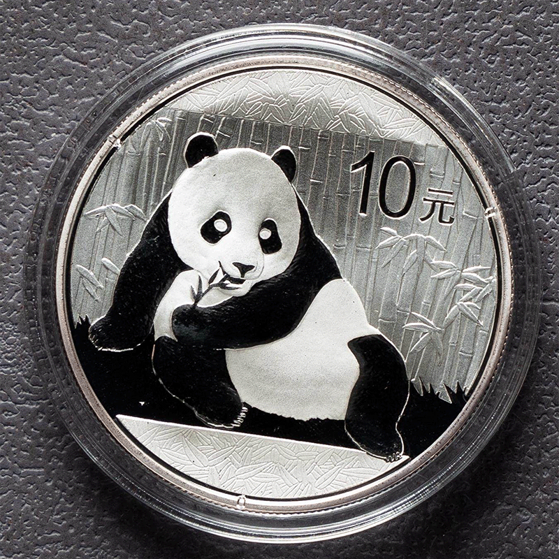 2015-2006 China Panda Silver Coins - 1oz .999 BU