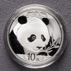 2026-2016 China Panda Silver Coins - 30g ag.999 BU