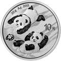 2022 China 10 Yuan 30g Ag.999 Panda Silver Coin BU