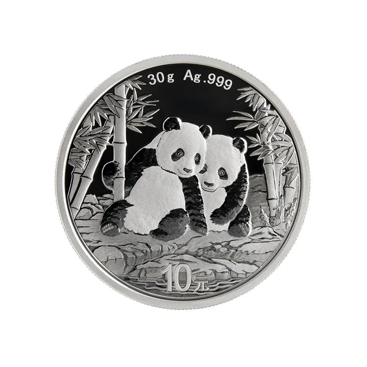 2026 China 30 gram Panda Silver Coin Bu