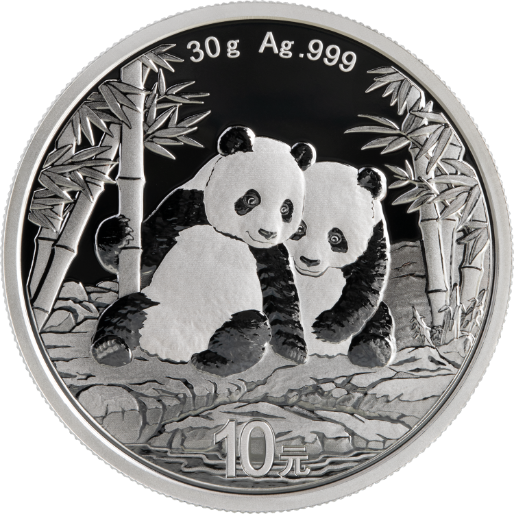 2026 China 10 Yuan 30g Ag.999 Panda Silver Coin BU
